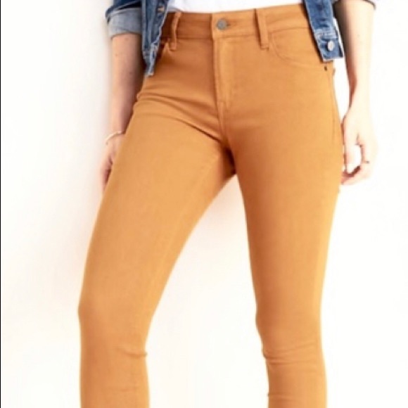 burnt orange jeans